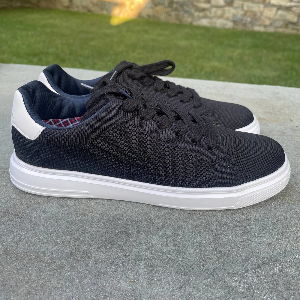 Mens Ben Sherman Ollie Knit Casual Sneakers Size 8 Comfort Loafer Lace Up